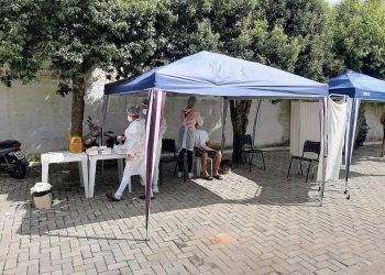 Em primeiro dia, ação da Secretaria de Saúde testa quase 300 pessoas