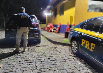 Polícia Rodoviária Federal recupera veículo clonado na BR-101