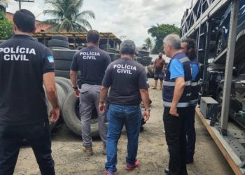 Empresas de reforma de pneus irregulares são interditadas em operação conjunta