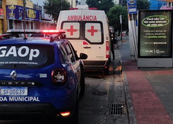 Guarda de Vitória recupera ambulância roubada após deixar paciente