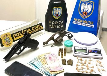 Foragido da Justiça do RJ é preso em ação integrada em São Gabriel da Palha