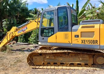 Retroescavadeira furtada em obra é recuperada em Nova Venécia