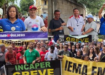 Sem avanços por parte do governo, servidores do ES mantém greve