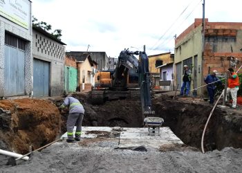 Obra de macrodrenagem em Pinheiros ultrapassa 200 metros de extensão