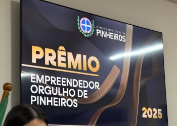 Empresários de Pinheiros são homenageados com o prêmio “Empreendedor Orgulho de Pinheiros 2025”