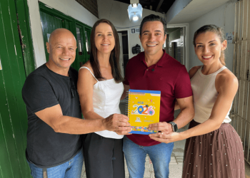 São Gabriel da Palha entrega agendas personalizadas para 350 professores