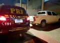 PRF recupera caminhonete roubada há oito anos em Pinheiros