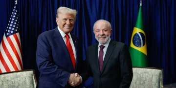 Comércio e crime organizado serão temas da reunião entre Lula e Trump