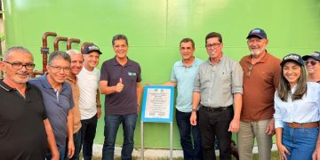 Governador entrega obras de saneamento e anuncia novos investimentos em Jaguaré