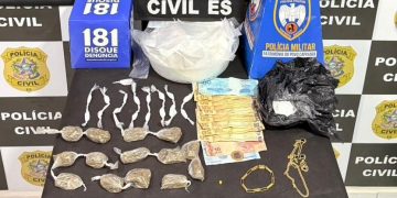 PCES e PMES apreendem drogas e prende suspeitos em Ponto Belo