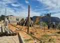 Construção de quiosque turístico na Torre de TV avança em Barra de São Francisco