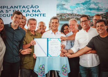 Governo do ES assina ordem de serviço para implantação da 5ª faixa na Segunda Ponte