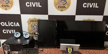 Polícia e Guarda Municipal prendem três suspeitos e recuperam bens furtados de escola municipal em Marataízes